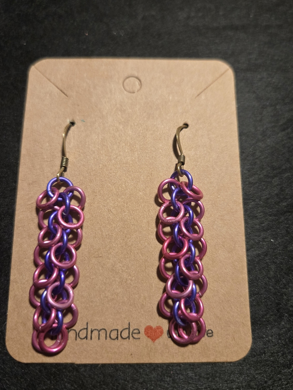 Chainmaille Dangle Earrings by